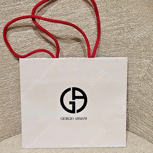 지오지오 아르마니 쇼핑백