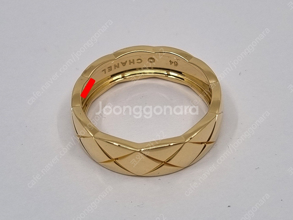 샤넬 정품 코코크러쉬 반지 스몰 64호--4