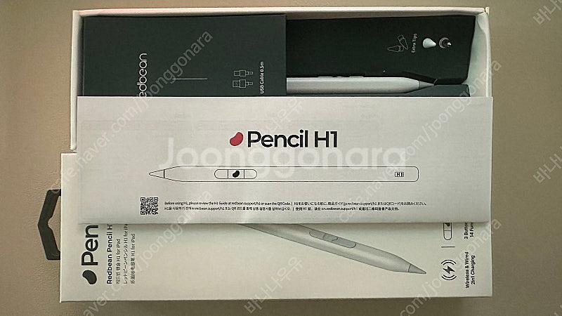 레드빈 H1 아이패드 호환 펜슬--0