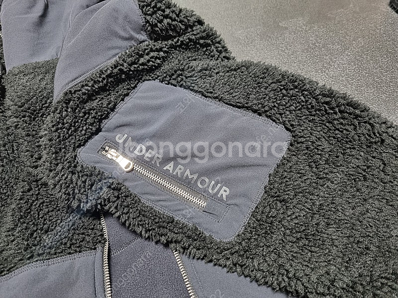 언더아머 쉐르파 후드 자켓 XL 110 사이즈--5