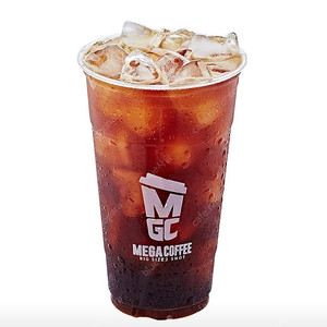 메가커피 아이스 아메리카노(1600원)
