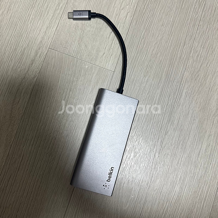 벨킨 USB C타입 노트북 멀티미디어 허브 F4U092...--1