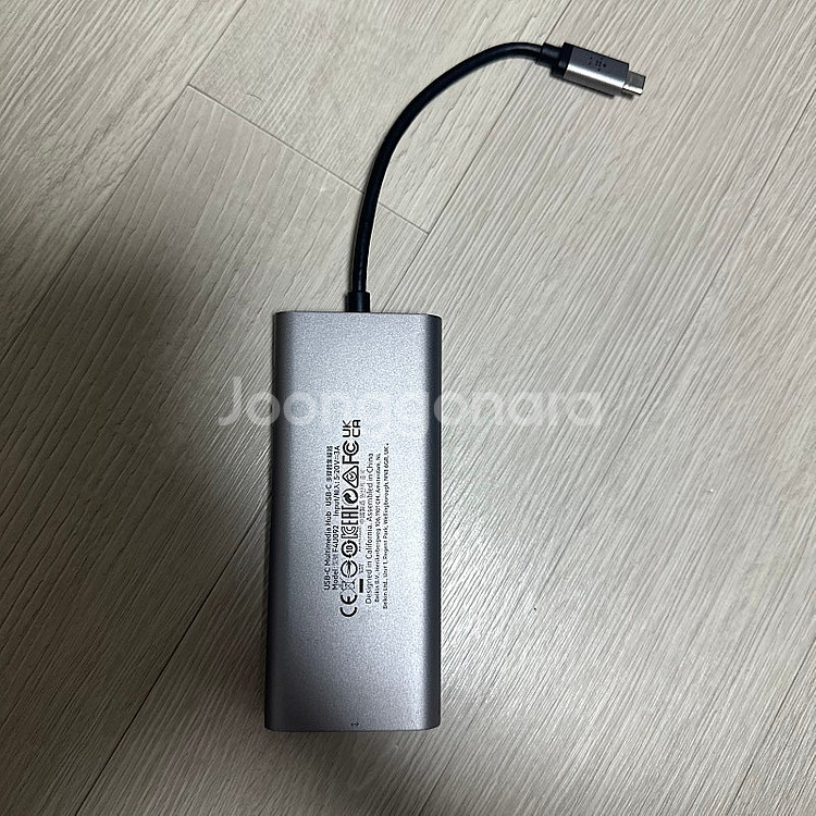 벨킨 USB C타입 노트북 멀티미디어 허브 F4U092...--2