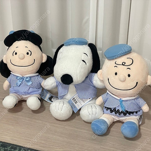 스누피 인형 삼총사세트