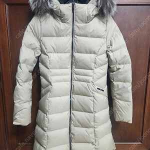 휠라 다운롱패딩 90 폭스퍼