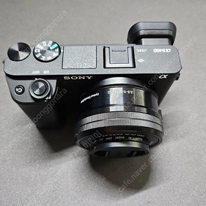 소니 a6400 + 1650렌즈