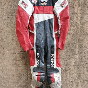 난카이 오토바이 바이크 빈티지 원피스 슈트 (실 사이즈 EU 46)