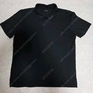 안다르 카라티 XL블랙 andar 검정색 폴로셔츠