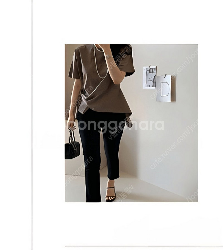 데일리룩 9부 바지--1