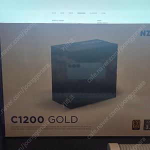 NZXT C1200 80PLUS골드 풀모듈러 ATX3.0 미개봉 판매합니다.