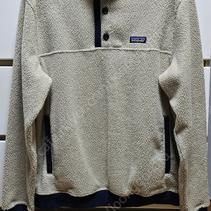 파타고니아 셔링 버튼 플리스풀오버 내추럴 L사이즈 판매