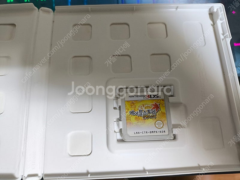 닌텐도 3ds 메이플스토리 운명의 소녀--2