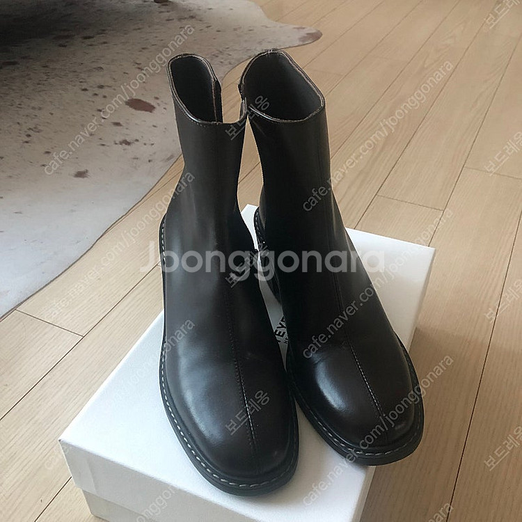 누트x소쟌 어반 앵클 부츠 230 브라운 소가죽 36 오르 마이아이코 레디투웨어--0