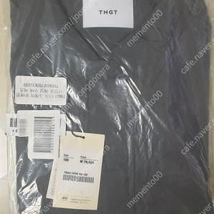 TNGT 나일론 메탈 오버 셔츠 다크 그레이 100