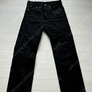 [새상품] RRL 빈티지 5포켓 블랙온블랙 32x32