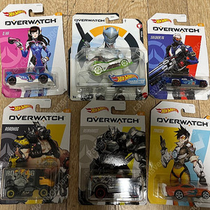 [급처] 오버워치 핫휠 6종