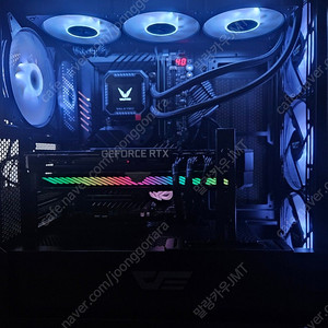 [개인] 13600kf + z690 + ROG STRIX 3080 게이밍 피시 팝니다.