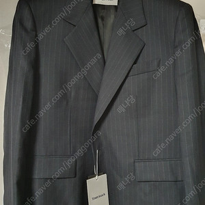 토니웩 / 25FW STRIPED WOOL RELAXED TAILORED JACKET / M