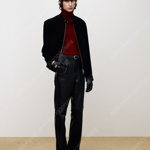토니웩 /25FW SUEDE RACER JACKET BLACK / XL