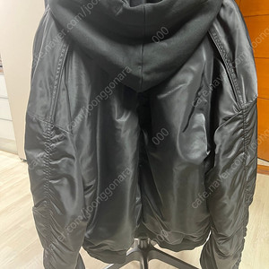 준지 22fw 후드마원 블랙