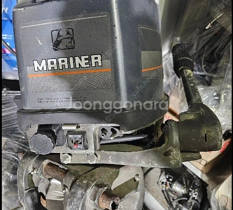 마리너 선외기 25마력 #콤비보트 #고무보트--3