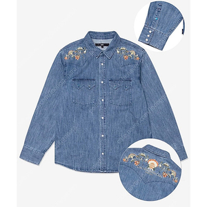 새상품) LMC 웨스턴 데님 셔츠 자수 WESTERN DENIM SHIRT