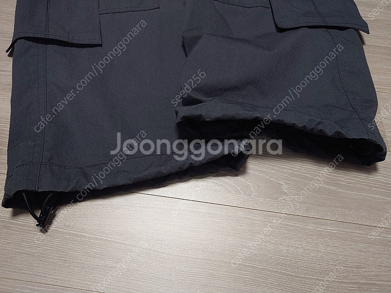 [50] 준지 코튼 와이드 카고 팬츠 그레이--3