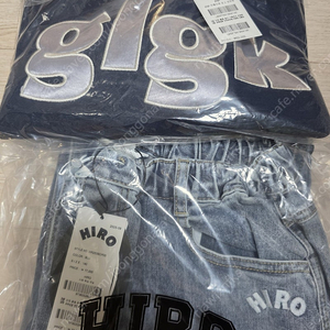 히로 시와데님 블루 140 glgk 아폴리케로고네이비140 일괄