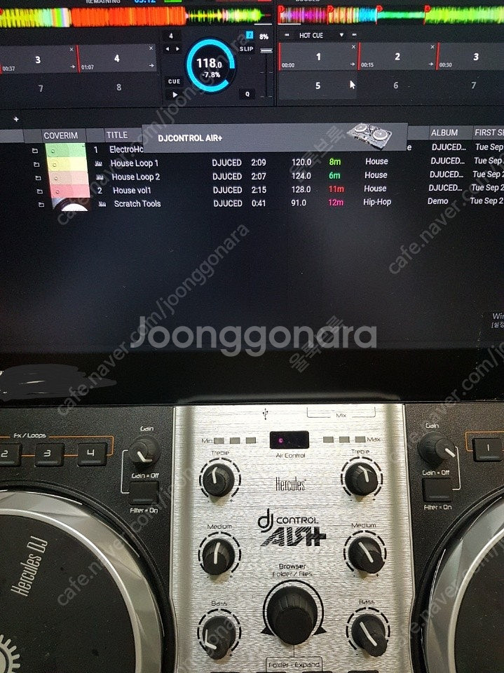 허큘리스 디제잉 컨트롤러 에어플러스 dj control air plus, MAUDIO 엠오디오 엑스세션 프로--3