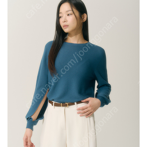 블랑쇼 cutout knit