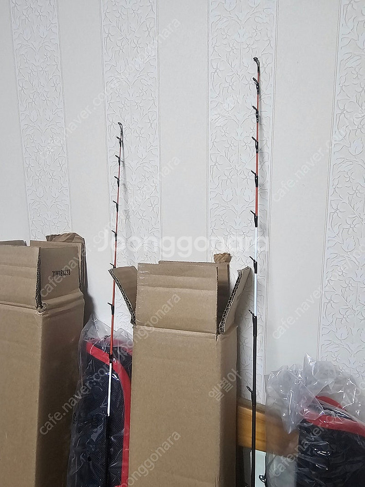 한국다이와 쿄쿠에이 타코이카 EX AGS 160M + 165H 극예 쭈꾸미 갑오징어 낚시대 로드--5