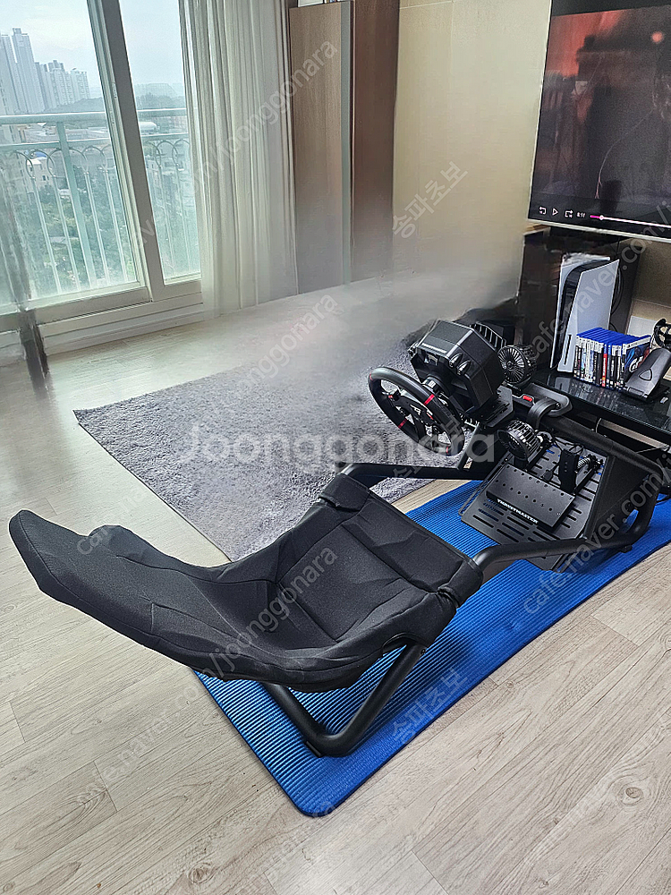 GT Gear 트러스트마스터 T598 (박스 풀셋) + 파블스토어 레이싱시트 + 2센치 매트 (일괄판매)--0