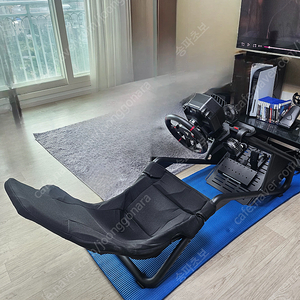 GT Gear 트러스트마스터 T598 (박스 풀셋) + 파블스토어 레이싱시트 + 2센치 매트 (일괄판매)