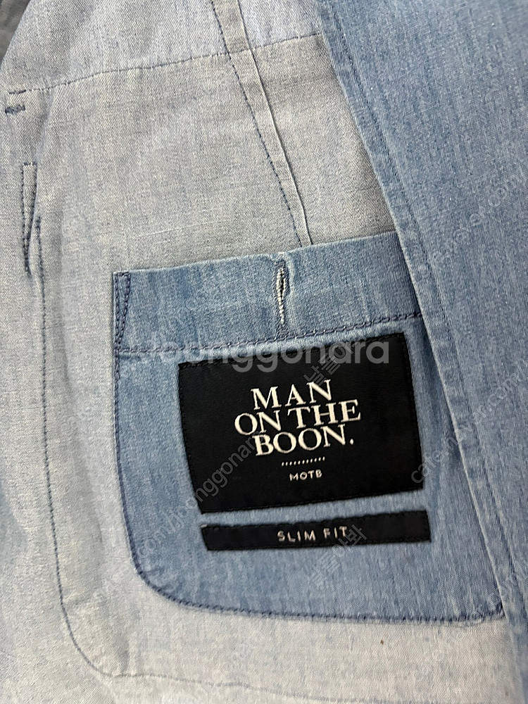 맨온더분 데님자켓 팝니다--2