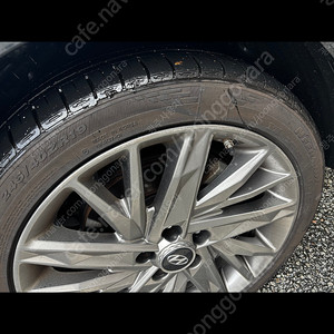 더뉴그랜저 19인치 캘리휠 인치 다운