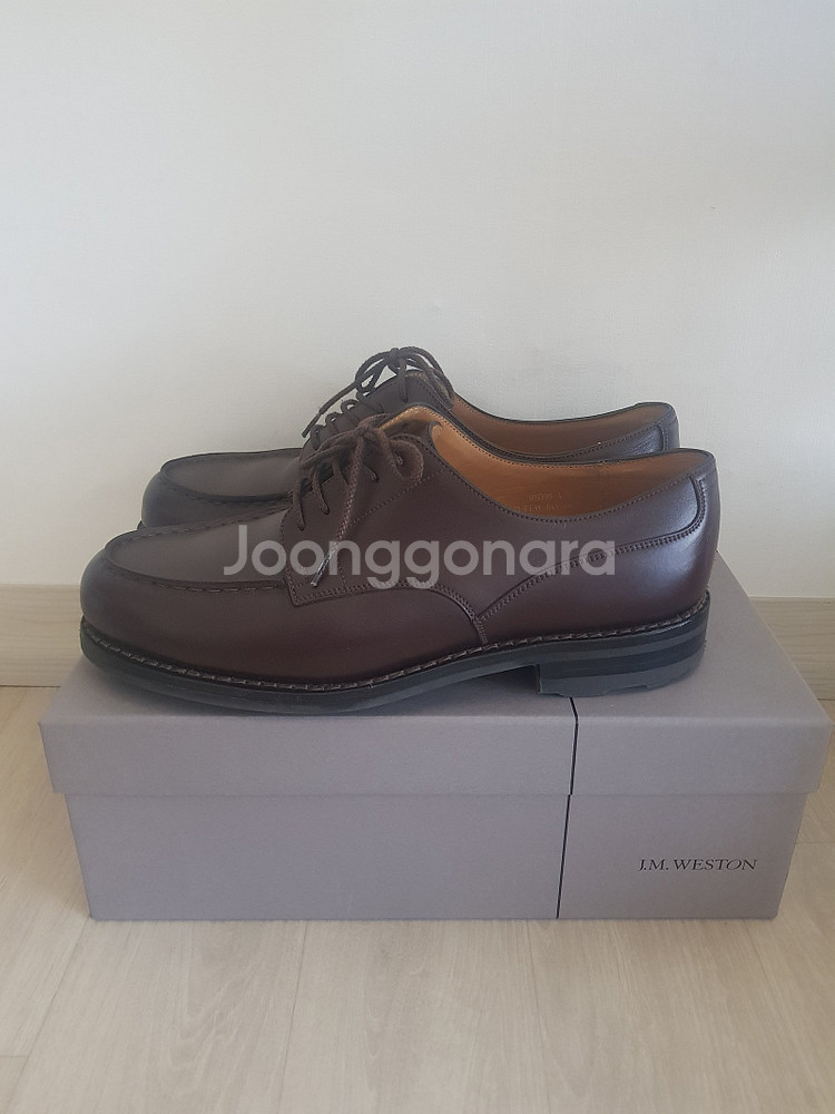 JM WESTON 웨스통 골프 641 다크브라운 6D--4