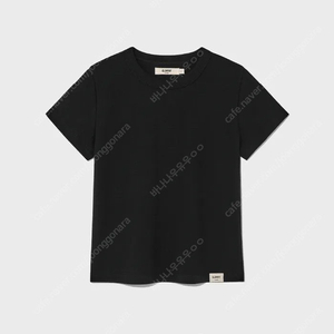 글로니 G CREW NECK TEE (BLACK)