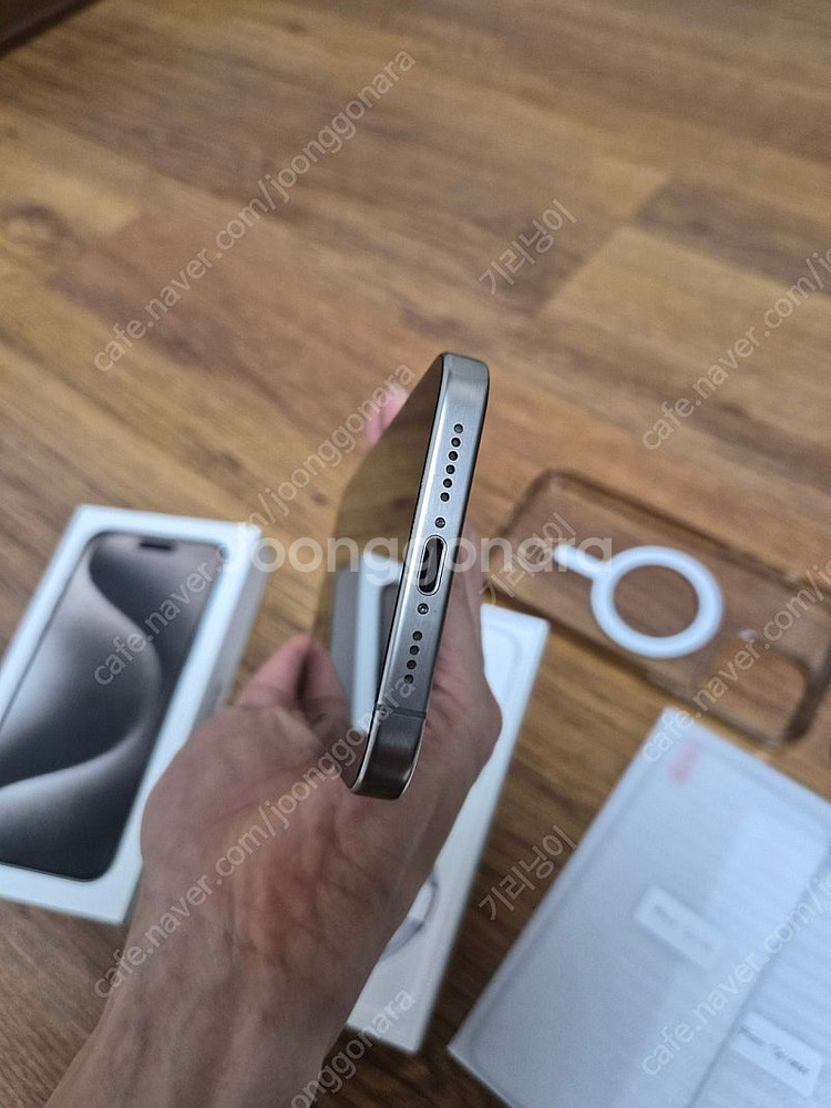 아이폰15 pro max 512GB 내츄럴--3
