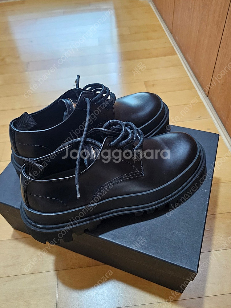 돌체앤가바나 레이스업 더비 42사이즈 새상품--6