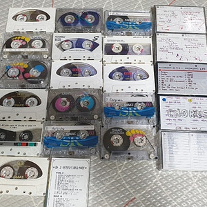 각종 녹음 팝,가요 카세트테이프22장 일괄