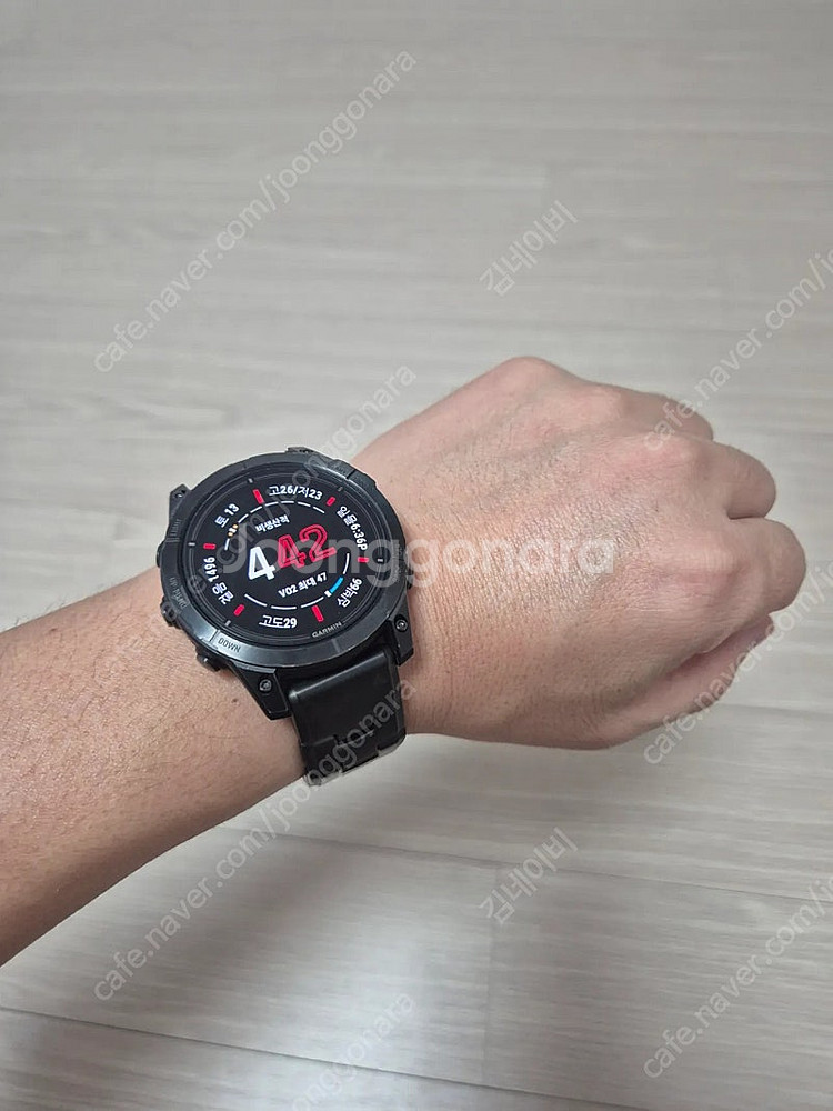 가민 정품 티타늄 밴드--0