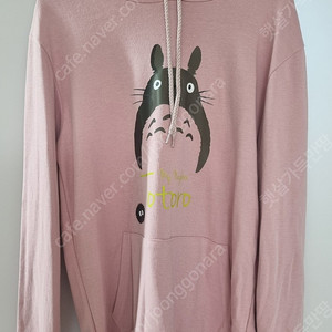 토토로 분홍색 후드티 (새상품)