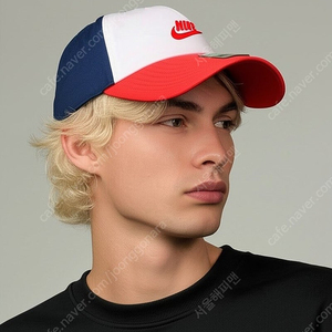 (초레어) NIKE 나이키 헤리티지86 레드/네이비/화이트 프랑스 코리아 볼캡 모자