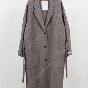 리넨느 스키니피그 헤링본 핸드메이드 코트