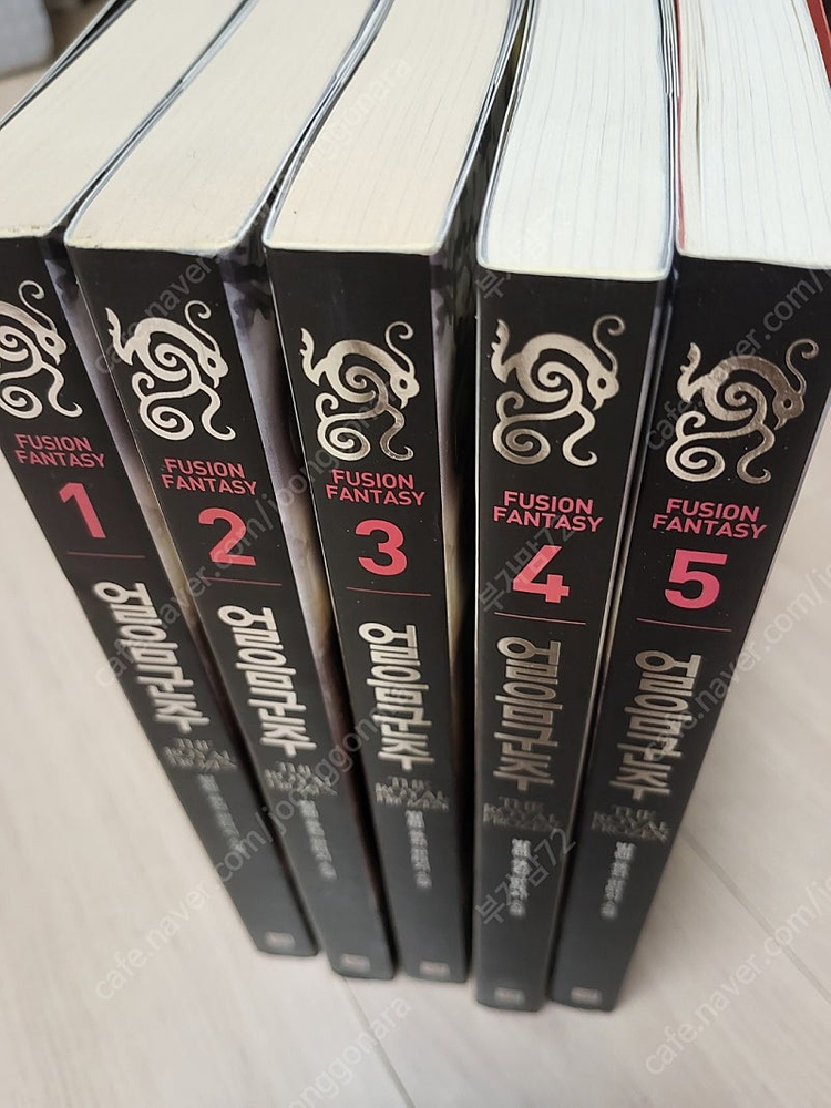 발렌 퓨전판타지 소설 얼음군주1~5권 무료배송--1