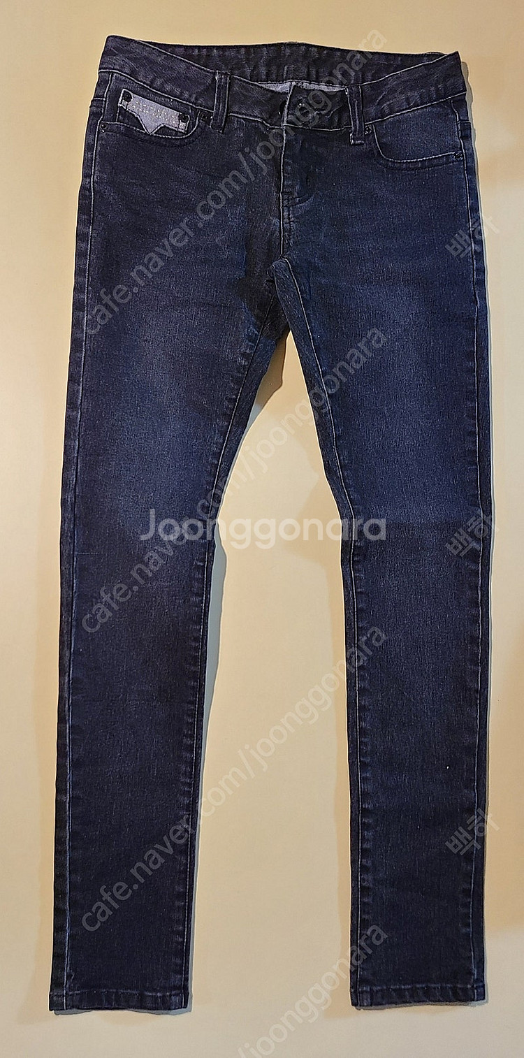 여성 스키니진 S 진한 남색 (허리 단면 35cm)--2