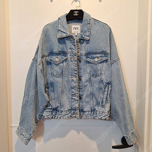 자라 ZARA 여성 데님 청자켓