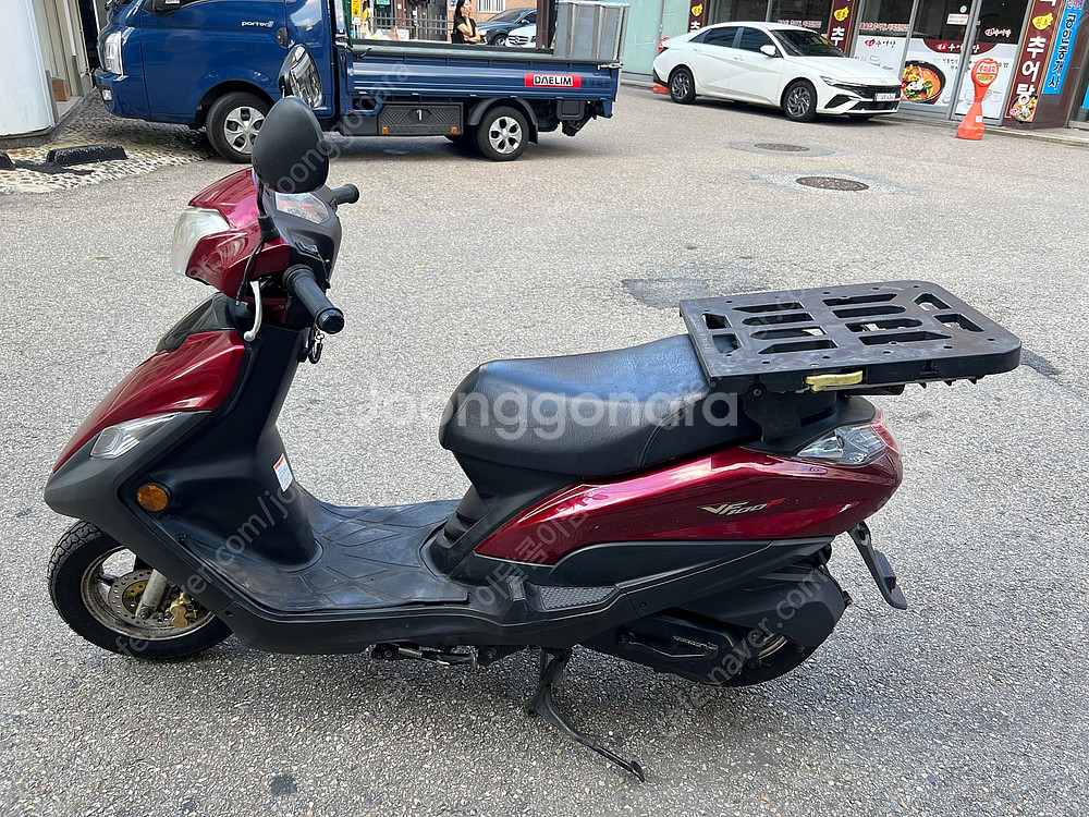 대림 VF 100P 22년식 센터 점검된 엔진 좋고 상태좋은 오토바이 스쿠터--4