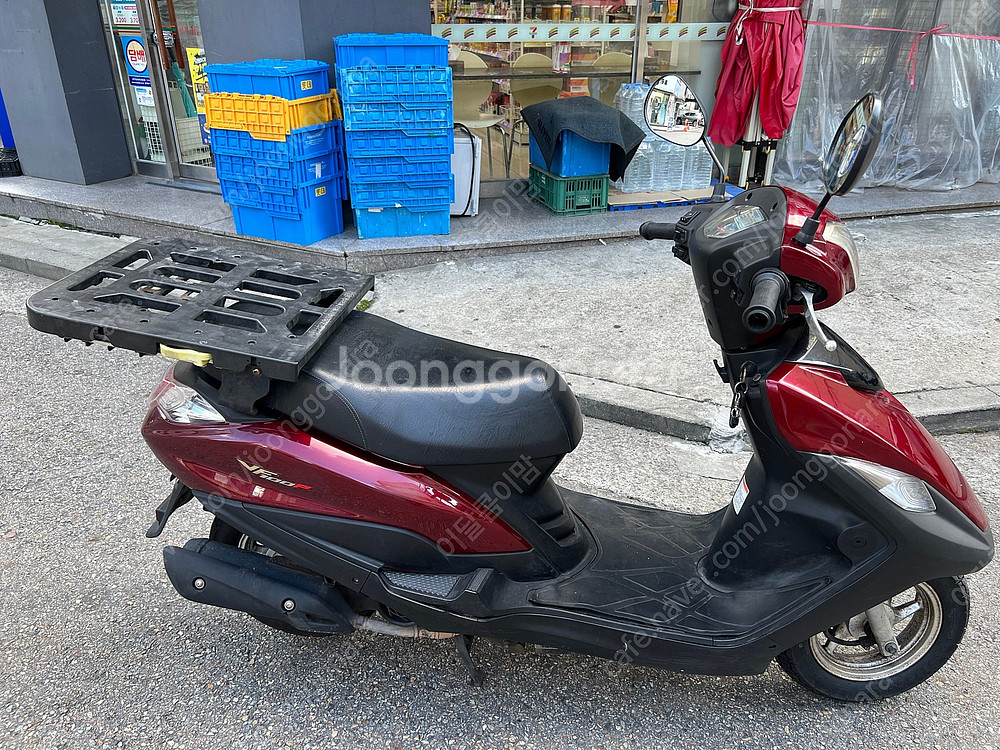 대림 VF 100P 22년식 센터 점검된 엔진 좋고 상태좋은 오토바이 스쿠터--5