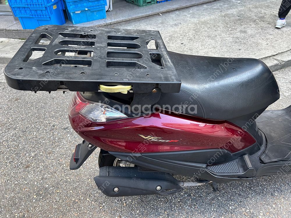 대림 VF 100P 22년식 센터 점검된 엔진 좋고 상태좋은 오토바이 스쿠터--6